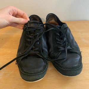 Frye Leather Moccasin Sneakers